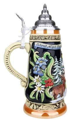 200th Anniversary Silent Night Chapel German Christmas Beer Stein | Musical 12 200th Anniversary Silent Night Chapel German Christmas Beer Stein | Musical -German Beer Steins Sales Store 200 Year Anniversary Silent Night Chapel Christmas German Beer Stein K047 LS SM 90271.1542245585