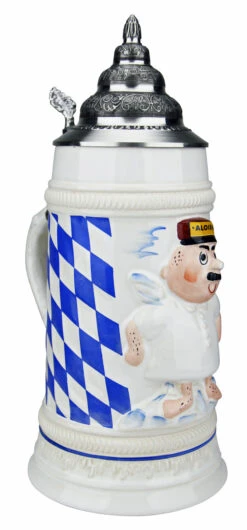 Aloisius The Bavarian Angel German Beer Stein -German Beer Steins Sales Store Aloisius the Bavarian Angel Beer Stein K006 LA SM 09909.1516816658