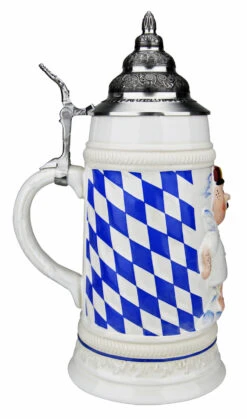 Aloisius The Bavarian Angel German Beer Stein -German Beer Steins Sales Store Aloisius the Bavarian Angel Beer Stein K006 LS SM 56883.1516816658