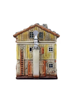 Alpine House 3D Beer Stein | 1 Liter -German Beer Steins Sales Store Alpine House 3D Beer Stein K152 Back SM 04228.1490221323