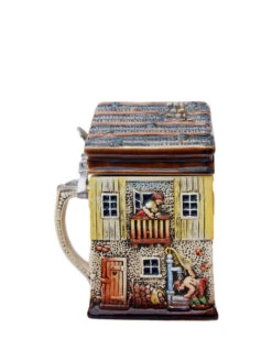 Alpine House 3D Beer Stein | 1 Liter -German Beer Steins Sales Store Alpine House 3D Beer Stein K152 LS SM 95736.1490221324