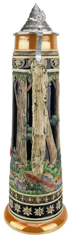 5 Liter Alpine Dance Beer Stein -German Beer Steins Sales Store Alpine Dance 5 Liter Beer Stein K300DE5 Back SM 82719.1478993988