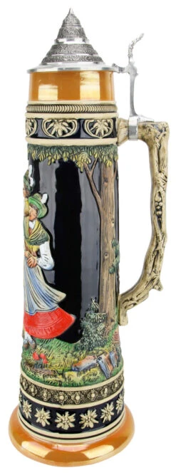5 Liter Alpine Dance Beer Stein -German Beer Steins Sales Store Alpine Dance 5 Liter Beer Stein K300DE5 RS SM 77975.1478994004