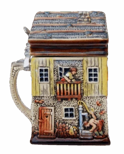 Alpine House 3D Beer Stein | 2 Liter -German Beer Steins Sales Store Alpine House 3D Beer Stein K152 LS SM 60014.1490222128