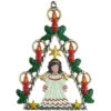 Angel Christmas Tree German Pewter Christmas Ornament