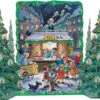 Angel Post Office Christmas Trees 3D German Advent Calendar