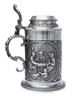 Austria Pewter Beer Stein -German Beer Steins Sales Store Austria Pewter Beer Stein AS10944 LS SM 10488.1398608747