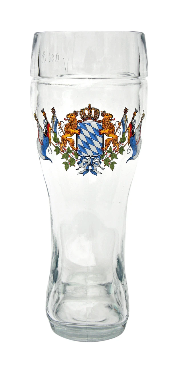 Bavaria Crest Glass Beer Boot 0.5 Liter 5 Bavaria Crest Glass Beer Boot 0.5 Liter - Image 5