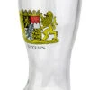 Bavaria Crest Glass Beer Boot 1 Liter