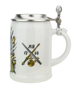 Zimmermann Bavaria Crest Porcelain Beer Stein -German Beer Steins Sales Store Bavaria Crest Porcelain Beer Stein Z9982 RS SM 28078.1605826919