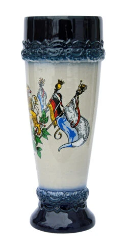 Bavaria Crest Stoneware Wheat Beer Cup -German Beer Steins Sales Store Bavaria Crest Stoneware Wheat Beer Cup K154BLB RS SM 69676.1550676529