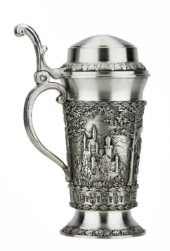 Bavaria Schnapps Pewter Mini Stein | 1 Oz -German Beer Steins Sales Store Bavaria Schnapps Pewter Mini Stein AS60203 LS SM 56836.1650910677