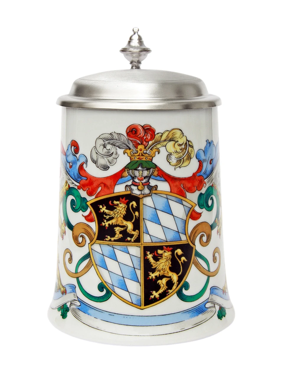 Zimmermann Bavaria Shield And Lion Porcelain Beer Stein - Image 2