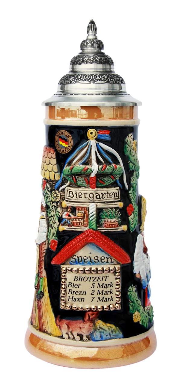 Bavarian Beer Garden Beer Stein 2 Bavarian Beer Garden Beer Stein - Image 2
