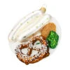 Bavarian Breakfast Glass Christmas Ornament