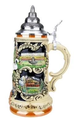 Bavarian Castles Beer Stein -German Beer Steins Sales Store Bavarian Castles Beer Stein K309S RS SM 74557.1507149574
