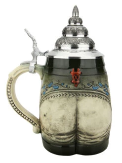Bavarian Lederhosen 3D Beer Stein -German Beer Steins Sales Store Bavarian Lederhosen 3D Beer Stein K280 Back SM 70257.1618434555