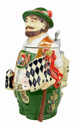 Bavarian Patriot 3D German Beer Stein 15 Bavarian Patriot 3D German Beer Stein -German Beer Steins Sales Store Bavarian Patriot 3D German Beer Stein K296 RA SM 66957.1491252318