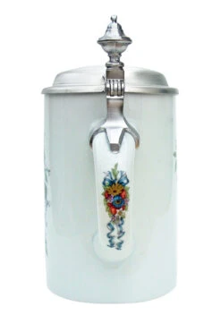 Zimmermann Beer Maiden Porcelain Beer Stein -German Beer Steins Sales Store Beer Maiden Porcelain Beer Stein Z149 Back SM 84384.1425412140