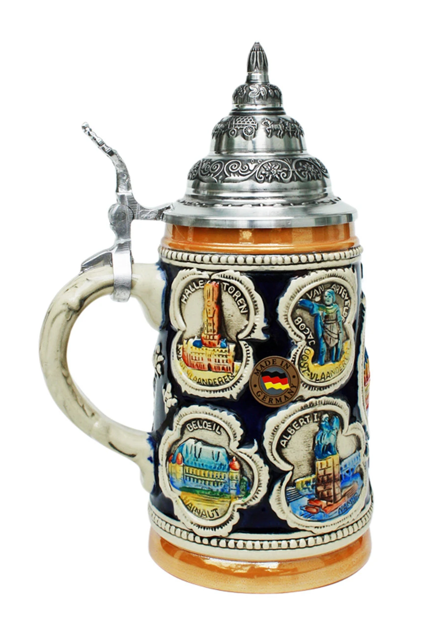 Belgium Beer Stein 2 Belgium Beer Stein - Image 2