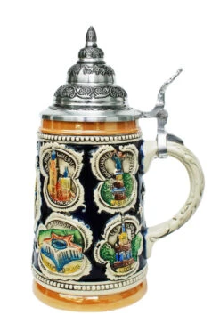 Belgium Beer Stein 5 Belgium Beer Stein -German Beer Steins Sales Store Belgium Beer Stein K307BE RS SM 30314.1443205591