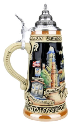 Berlin And Brandenburg Gate Beer Stein -German Beer Steins Sales Store Berlin Beer Stein K303B LS SM 14155.1556046438