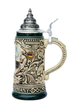 Berlin City Skyline Beer Stein 0.4 Liter -German Beer Steins Sales Store Berlin Beer Stein K430RUB RS SM 25934.1401299697