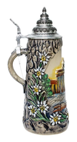 Berlin Rock Grotto Beer Stein -German Beer Steins Sales Store Berlin Rock Grotto Beer Stein K330B LS SM 63959.1431540056