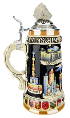 Berlin Wall Beer Stein 7 Berlin Wall Beer Stein -German Beer Steins Sales Store Berlin Wall Beer Stein K309BW LS SM 04752.1594189086