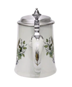 Zimmermann Brewers Porcelain Beer Stein -German Beer Steins Sales Store Brewers Porcelain Beer Stein Z9456 Back SM 30012.1432143841
