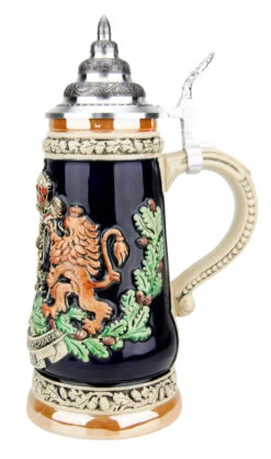 Bulgaria Coat Of Arms Beer Stein -German Beer Steins Sales Store Bulgaria Coat of Arms Beer Stein K1005BU RS SM 77401.1489704696