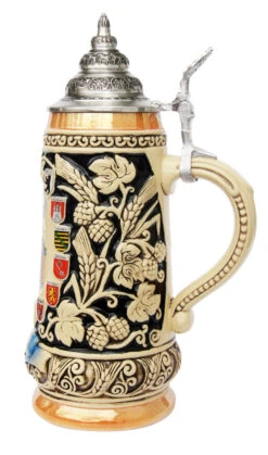 Butzbach Beer Stein -German Beer Steins Sales Store Butzbach Beer Stein K456B RS SM 41574.1400599978