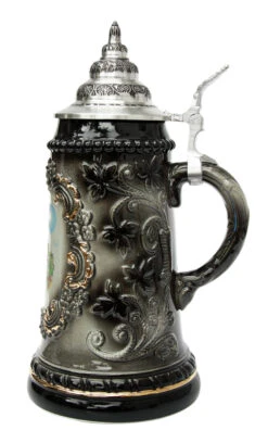 Habsburg Castle Souvenir Beer Stein -German Beer Steins Sales Store Castle Habsburg Souvenir Beer Stein K455SH RS SM 22139.1416684326