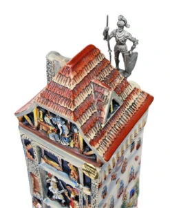 Knights Castle Tower 3D 1.5 Liter Beer Stein -German Beer Steins Sales Store Castle Tower 3D 1.5 Liter Beer Stein K151 Detail SM 12751.1395935766