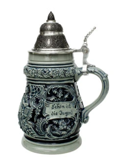 Celebration Of Youth Beer Stein | Cobalt -German Beer Steins Sales Store Celebration of Youth Beer Stein KT1298EZ RS SM 47060.1401390570