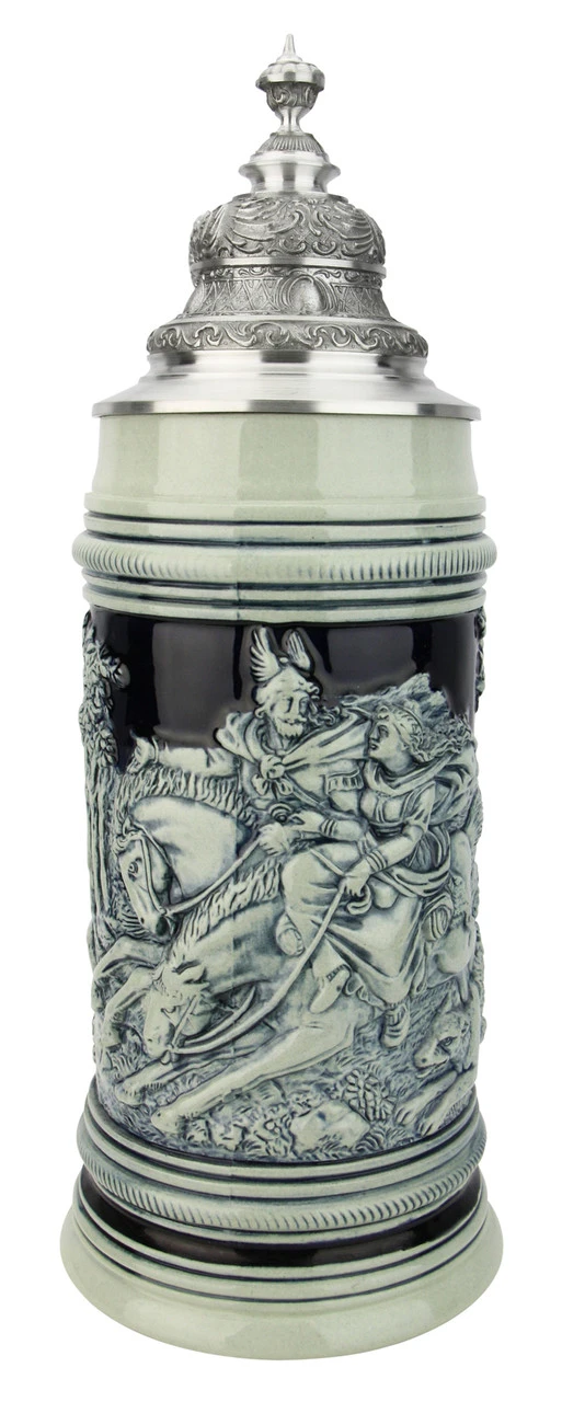 Cherusker Duemler Beer Stein Cobalt Blue 1 Cherusker Duemler Beer Stein Cobalt Blue