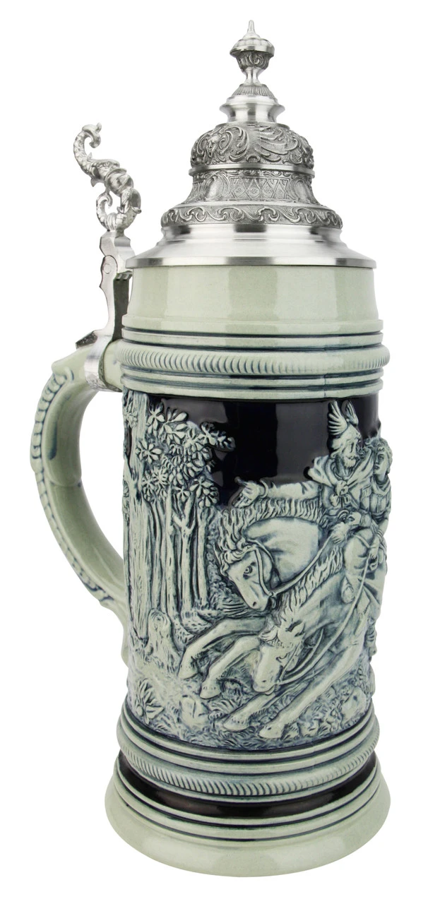Cherusker Duemler Beer Stein Cobalt Blue 5 Cherusker Duemler Beer Stein Cobalt Blue - Image 5