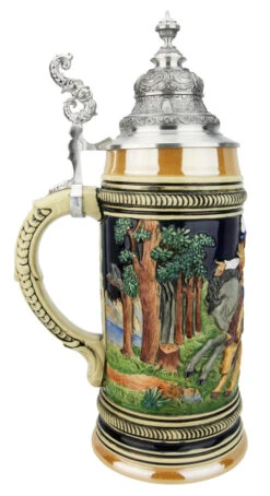 Cherusker Duemler Beer Stein -German Beer Steins Sales Store Cherusker Duemler Beer Stein KT1328BF LS LG 28958.1612477006