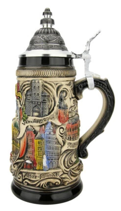 Cologne Koln Beer Stein Rustic 8 Cologne Koln Beer Stein Rustic -German Beer Steins Sales Store Cologne Koln Beer Stein Rustic ZB1745906 RS SM 51942.1649972344