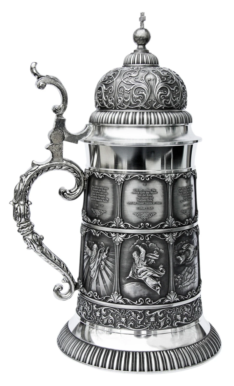 Creation Pewter Beer Stein 2 Creation Pewter Beer Stein - Image 2