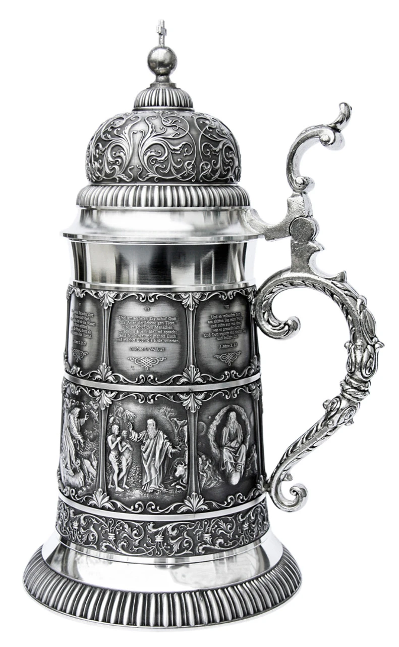 Creation Pewter Beer Stein 4 Creation Pewter Beer Stein - Image 4