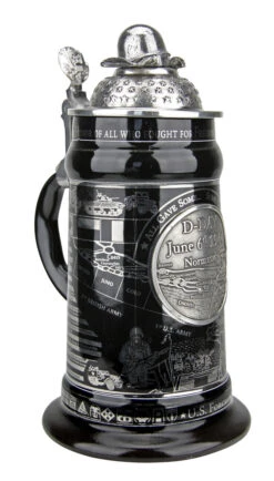 D Day Beer Stein -German Beer Steins Sales Store D Day Beer Stein MC6192 LA SM 58406.1489787955
