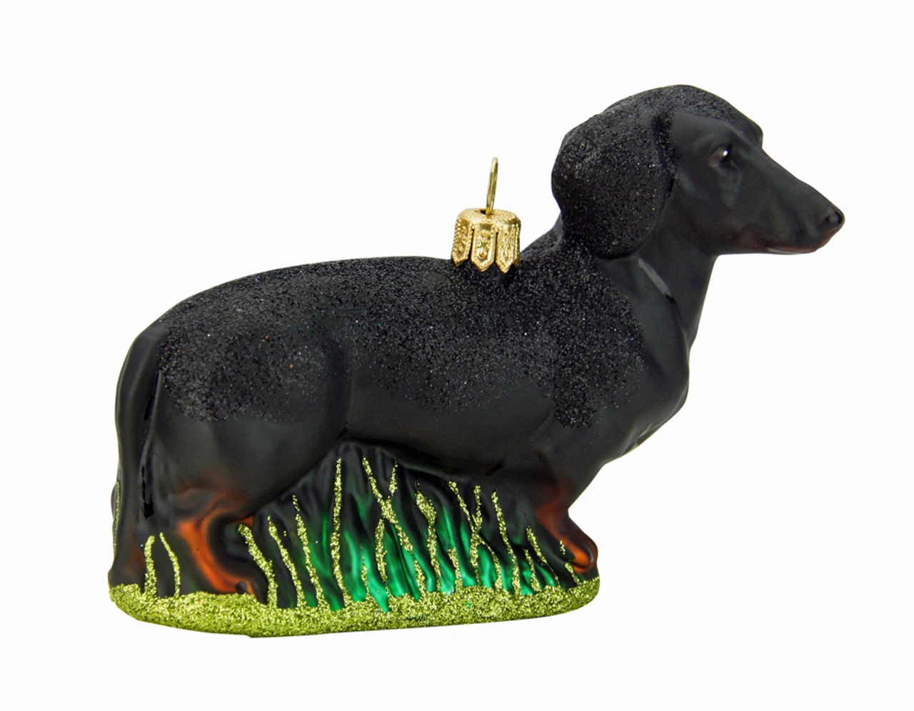 Dachshund Dog Glass Christmas Ornament 1 Dachshund Dog Glass Christmas Ornament
