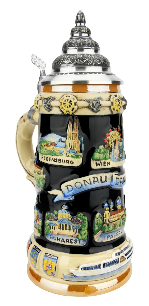 Danube River Commemorative Stein 2 Danube River Commemorative Stein - Image 2