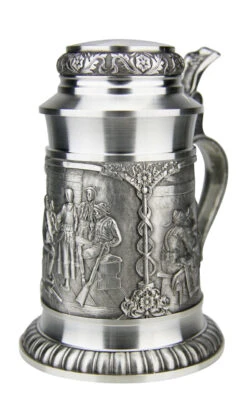 Defregger Pewter Beer Stein | 0.5 Liter -German Beer Steins Sales Store Defregger Pewter Beer Stein 0.5 Liter DN8825Z RA SM 20080.1511047682