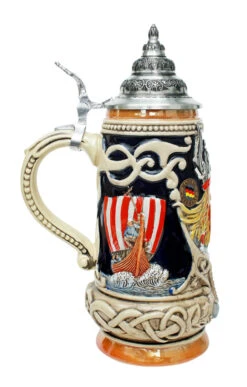 Denmark Viking Beer Stein -German Beer Steins Sales Store Denmark Viking Beer Stein K303VD LS SM 06399.1401390933