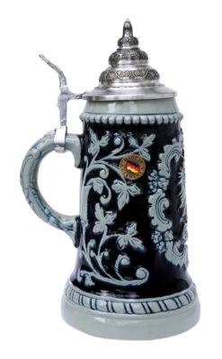 Deutschland Eagle Cobalt Blue Beer Stein -German Beer Steins Sales Store Deutschland Eagle Cobalt Blue Beer Stein K455RA LS SM 37763.1416684756