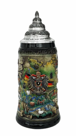 Deutschland Map Beer Stein