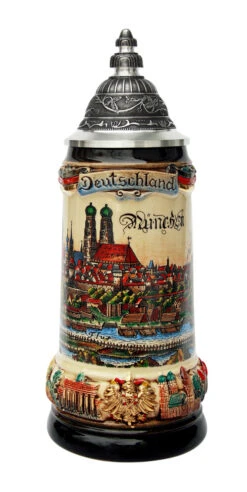 Deutschland Munich Panorama Beer Stein