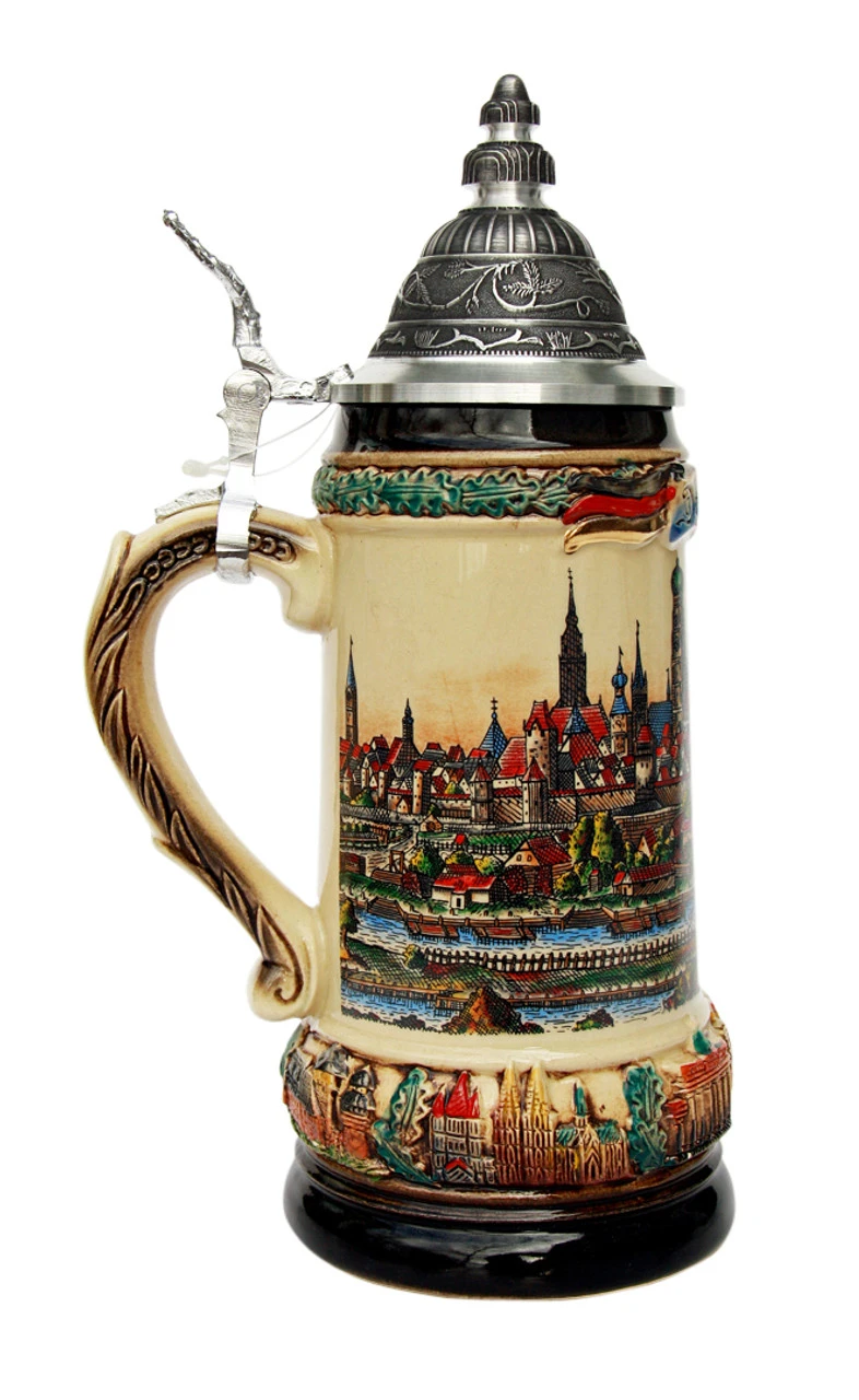 Deutschland Munich Panorama Beer Stein 2 Deutschland Munich Panorama Beer Stein - Image 2